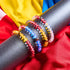 USA III | Meerjungfrau Glasnationen Armband